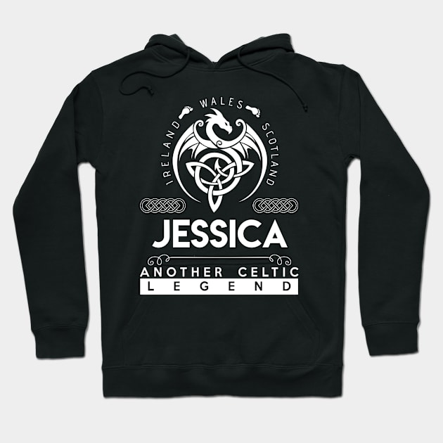 Jessica Name T Shirt - Another Celtic Legend Jessica Dragon Gift Item Hoodie by harpermargy8920